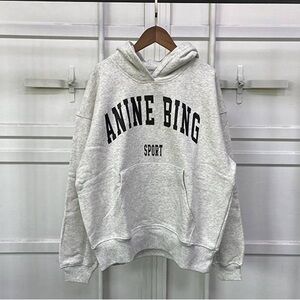 Anine Bing Gray Hoodie
